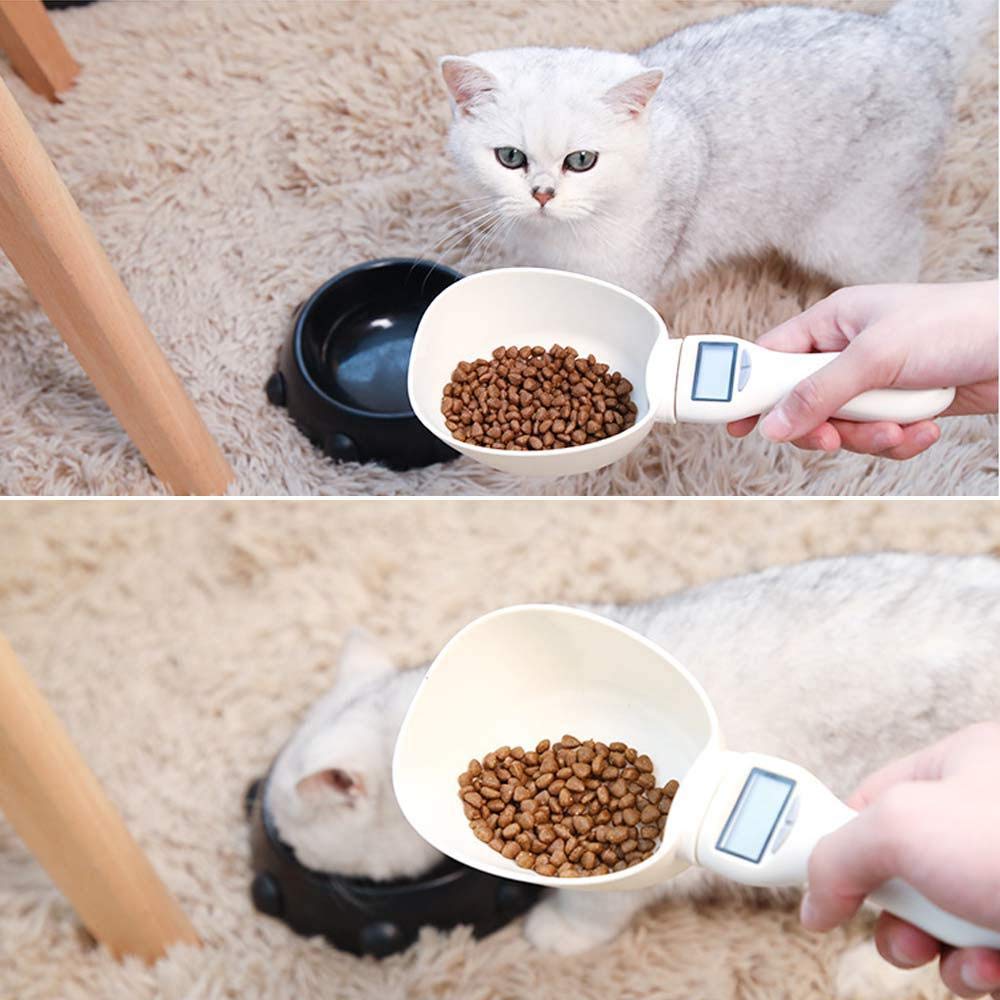 Pet Food Digital Measuring Spoon Multi Functional Detachable Smart Precise Measuring Scale Spoon with LED Display