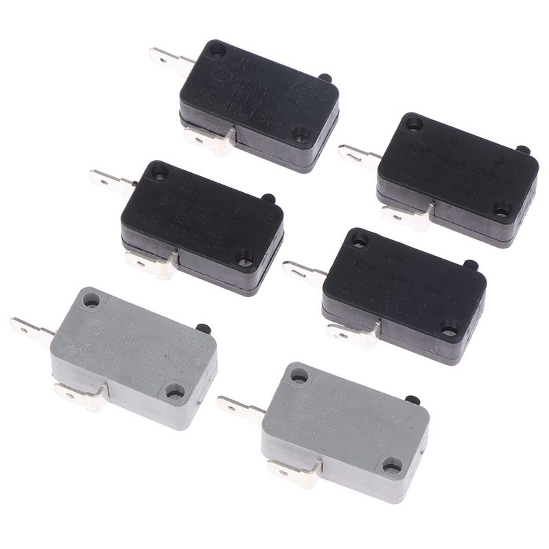 Micro Switch Microwave Oven Kw16(5)A250Vac KW3A Microwave Oven Door Micro Switch 125V/250V 16A Normally Open Switch