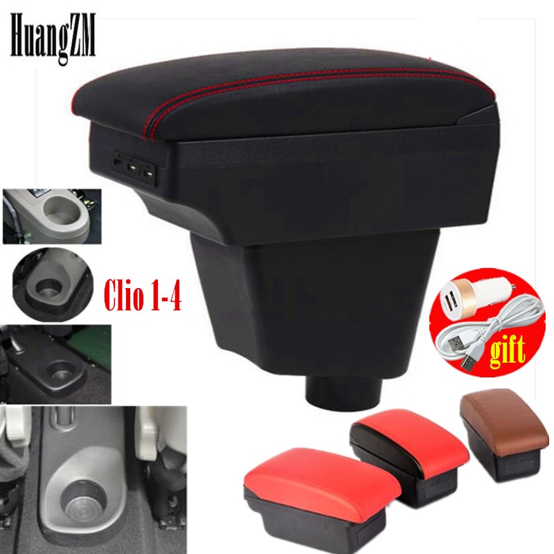 Pour Renault Clio Captur Clio1 Clio2 clio3 clio 4 Clio RS Captur accoudoir boîte adapté pour conduite à gauche et conduite à droite