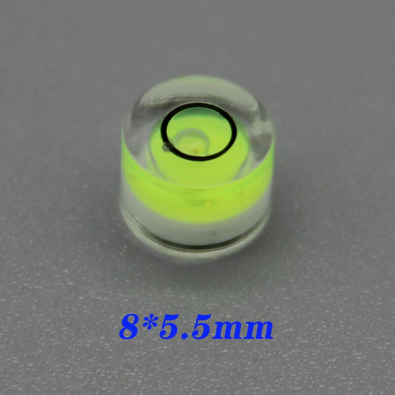 Acrylic Bubble Level Mini Level Gauge Bullseye Level Measuring Instrument: Red