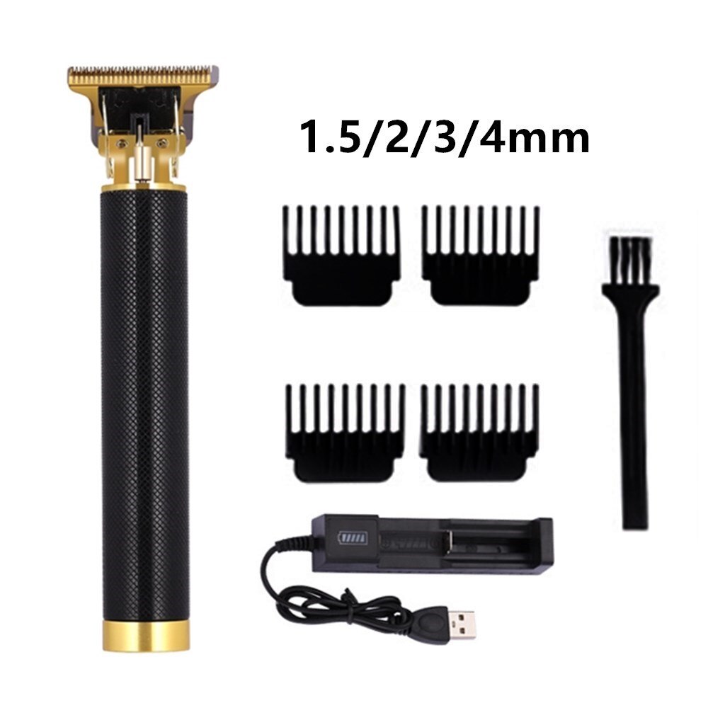 Hair Trimmers USB Rechargeable Hair Clipper Barber Trimmer Beard Trimmer Cutter Haircut for Men Styling Tool: 110455