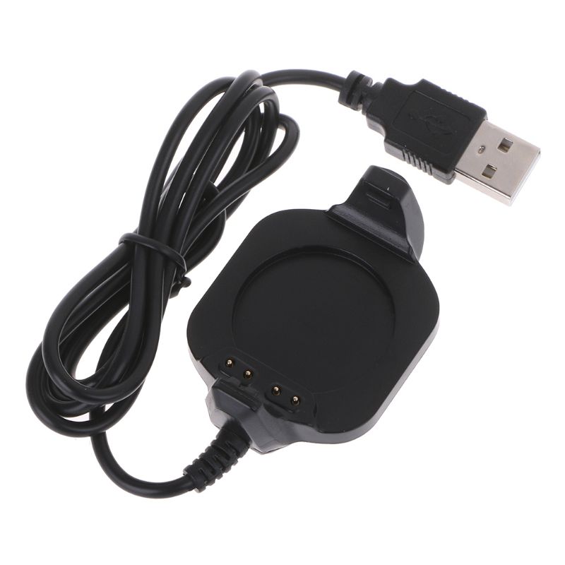 Usb-opladningsdockingstation holder oplader strømforsyning dataoverførsel 1m -kabel linje ledningsadapter bærbar til garmin forerunner 920xt