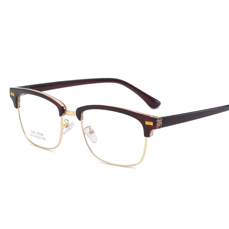 Vazrobe 155mm Oversized Eyeglasses Frame Male Glasses Men TR90 Semi Rimless Spectacles for Prescription Optical Wide Face