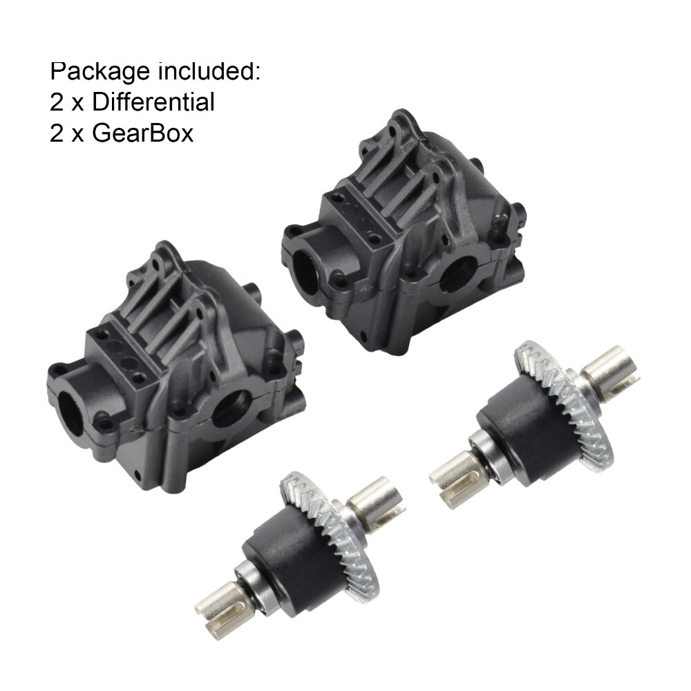 WLtoys Metal Differential And Gear Box for Wltoys 144001 1/14 124018 124019 4WD High Speed Racing RC Car Parts Accessories: STYLE 3