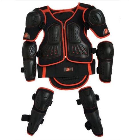 Geschikt Voor Hoogte 0.9-1.3M Kind Jeugd Jongens en Meisjes Body protect armor Motocross Riding Skiën Schaatsen Knie elleboog Guard Kids