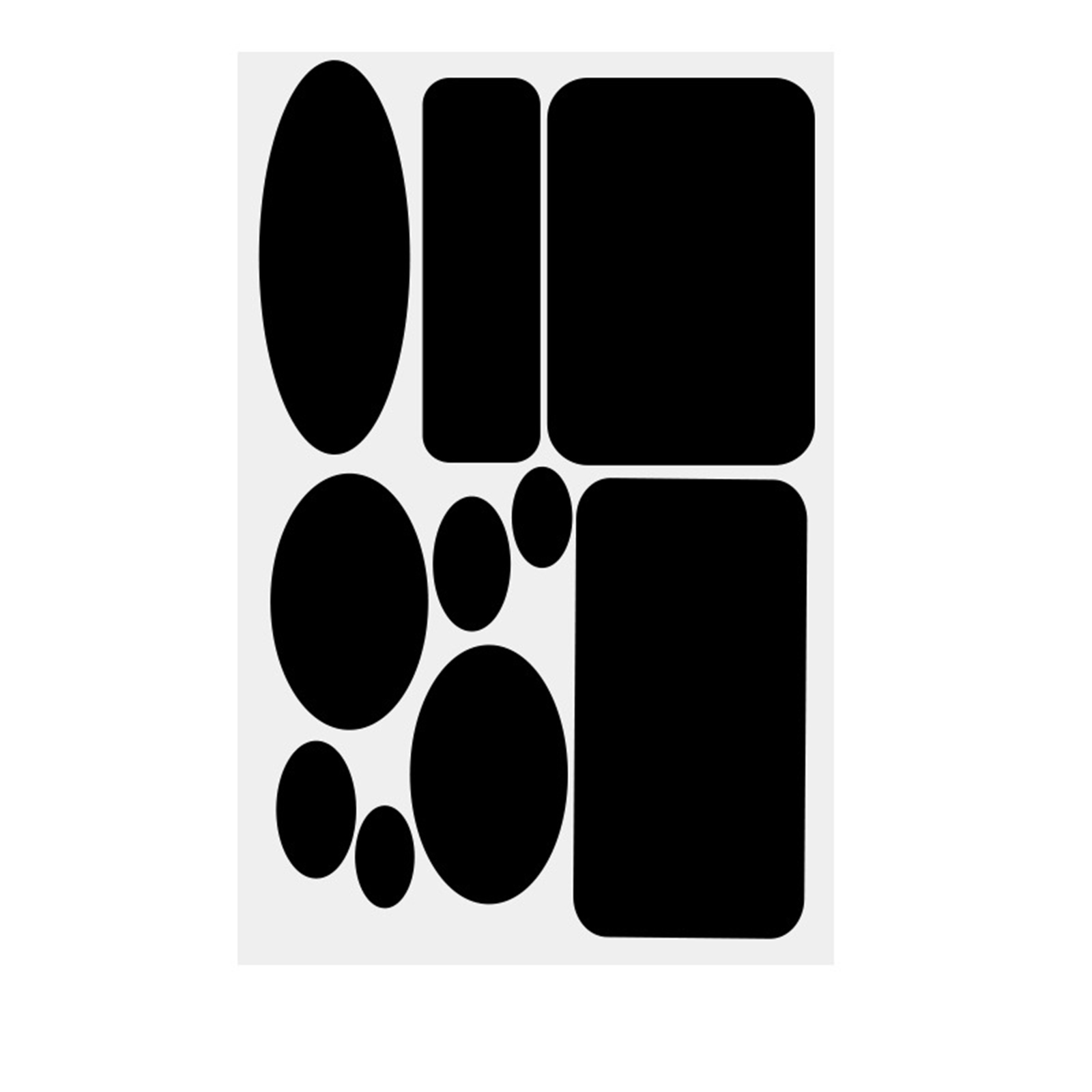 Parches negros autoadhesivos para chaquetas, pantalones, reparación de ropa, parche lavable, tela de costura para ropa: Níquel negro