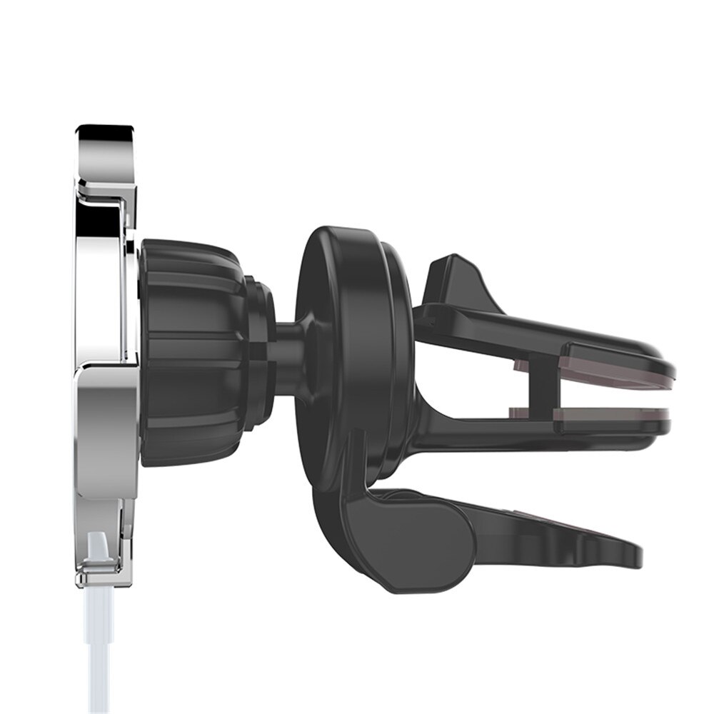 Support de sécurité magnétique pour voiture, pour iPhone 12 Mini Pro Max, charge sans fil, montage universel sur grille d'aération, sans chargeur