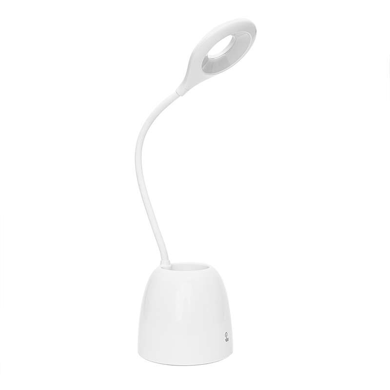 -Led Bureaulamp Dimmen Smart Druk Usb Tafellamp Met Pen Container Reading Book Light Dc/Oplaadbare voor Slaapkamer Kantoor