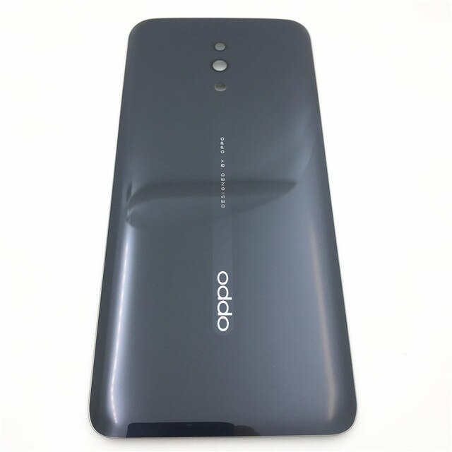 For Oppo Reno Z / Reno 2 / Reno 2Z Reno2 Z F Back Battery Cover Door Housing case Rear Glass Repair parts: Reno Black