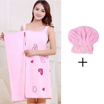 Serviette de bain absorbante enveloppée poitrine peignoir de bain serviette de bain en coton pour femme adulte doux non pelucheux jupe de bain à séchage rapide: 7