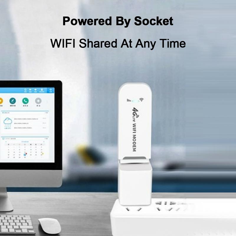 150Mbps 4G Lte High Speed Router Netwerkkaart Dongle Unlocked Usb Draadloze Wifi Modem Adapter