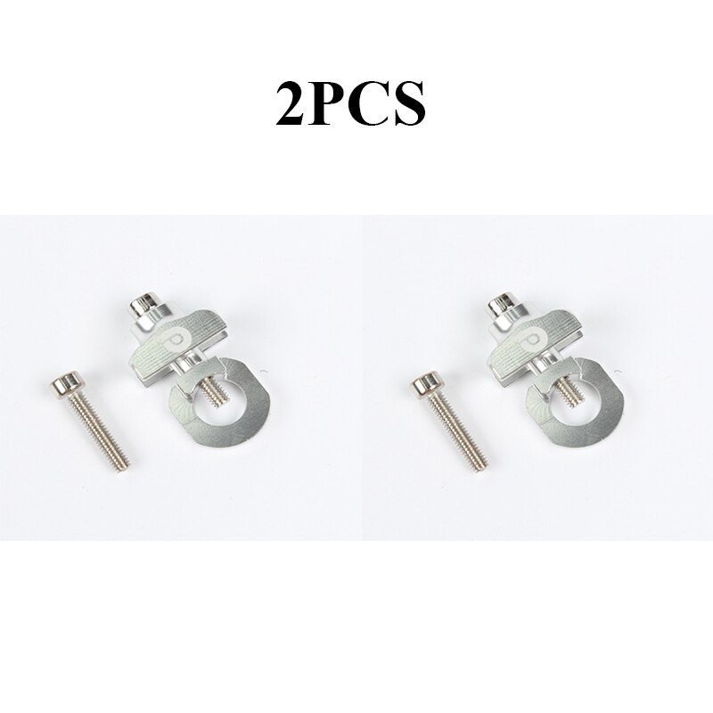 1/2pc Bicycle Chain Adjuster Tensioner Fastener Aluminum Alloy Bolt for BMX Fixie Bike Single Speed Bicycle Bolt Screw Bike Part: 2pc silver