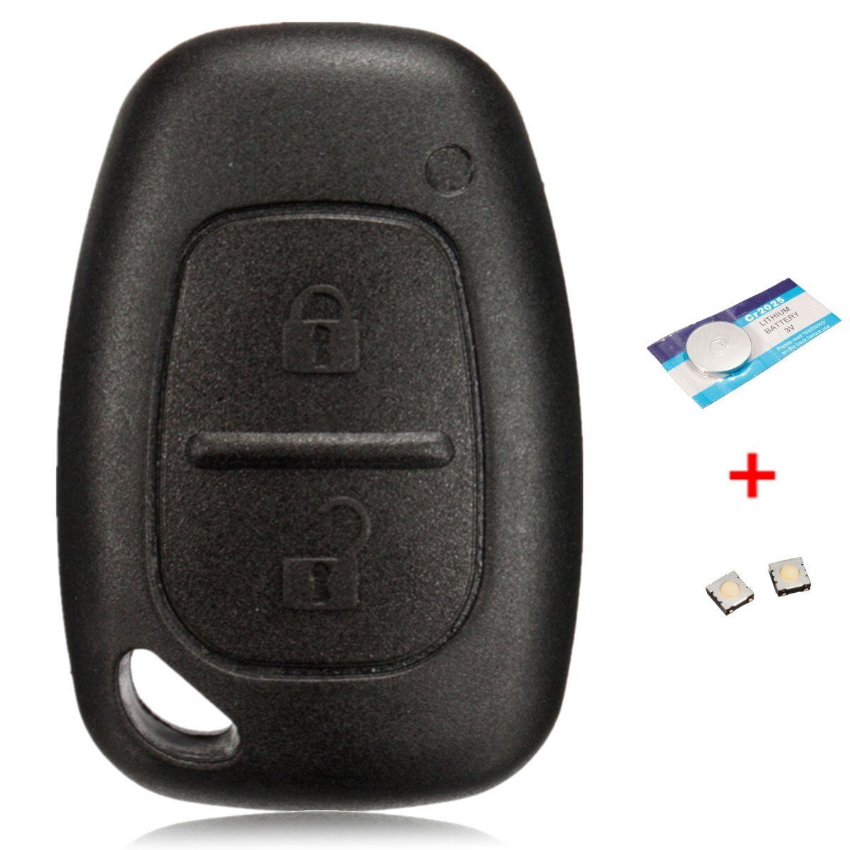 2 Button Remote Key Fob Case Shell For Renault /Trafic /Vivaro /Master /Kangoo