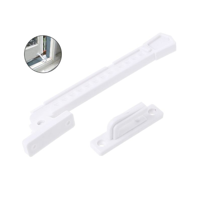 Attache de fenêtre ABS avec vis serrure de ceinture de fenêtre