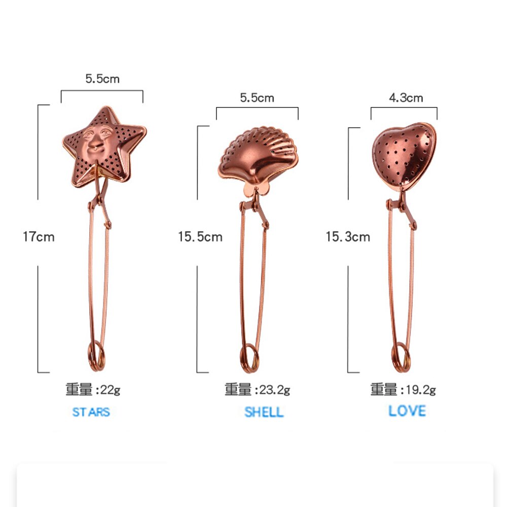 1 PC Herbruikbare Rvs Theezeefje Filters Losse Thee Infusers Spice Diffuser Drinkware Thee Accessoires Keuken Tool