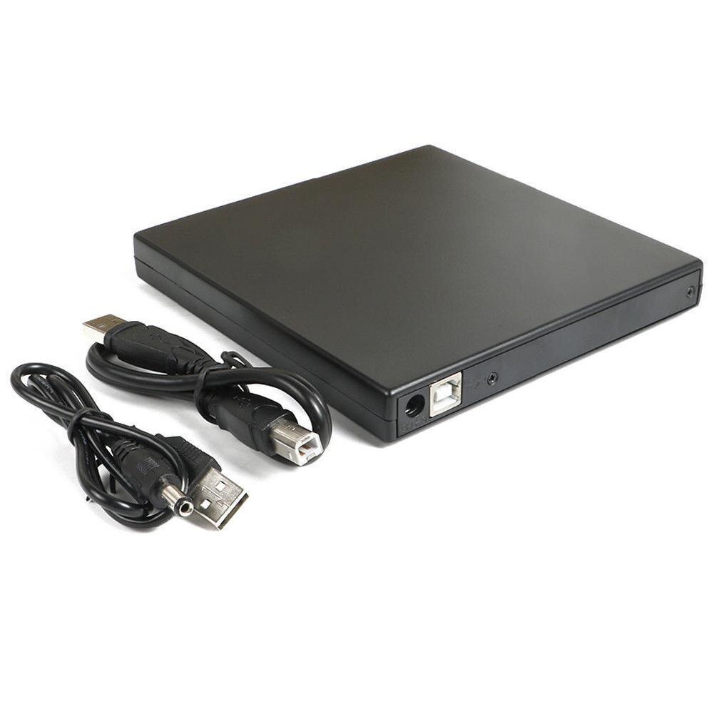USB External DVD CD RW Disc Burner Combo Drive Reader For Windows 98/8/10 Laptop PC R20