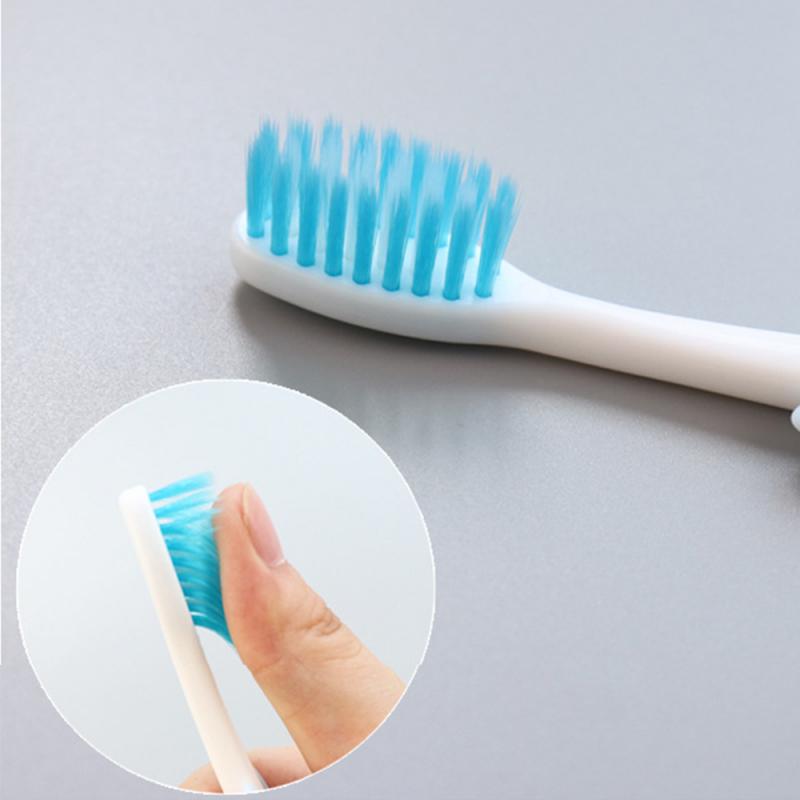 4 Pcs Baby Household Cartoon Toothbrush Children Bamboo Charcoal Soft Hair Set Silicone Cute Clean Teeth Brushing Toothbrush