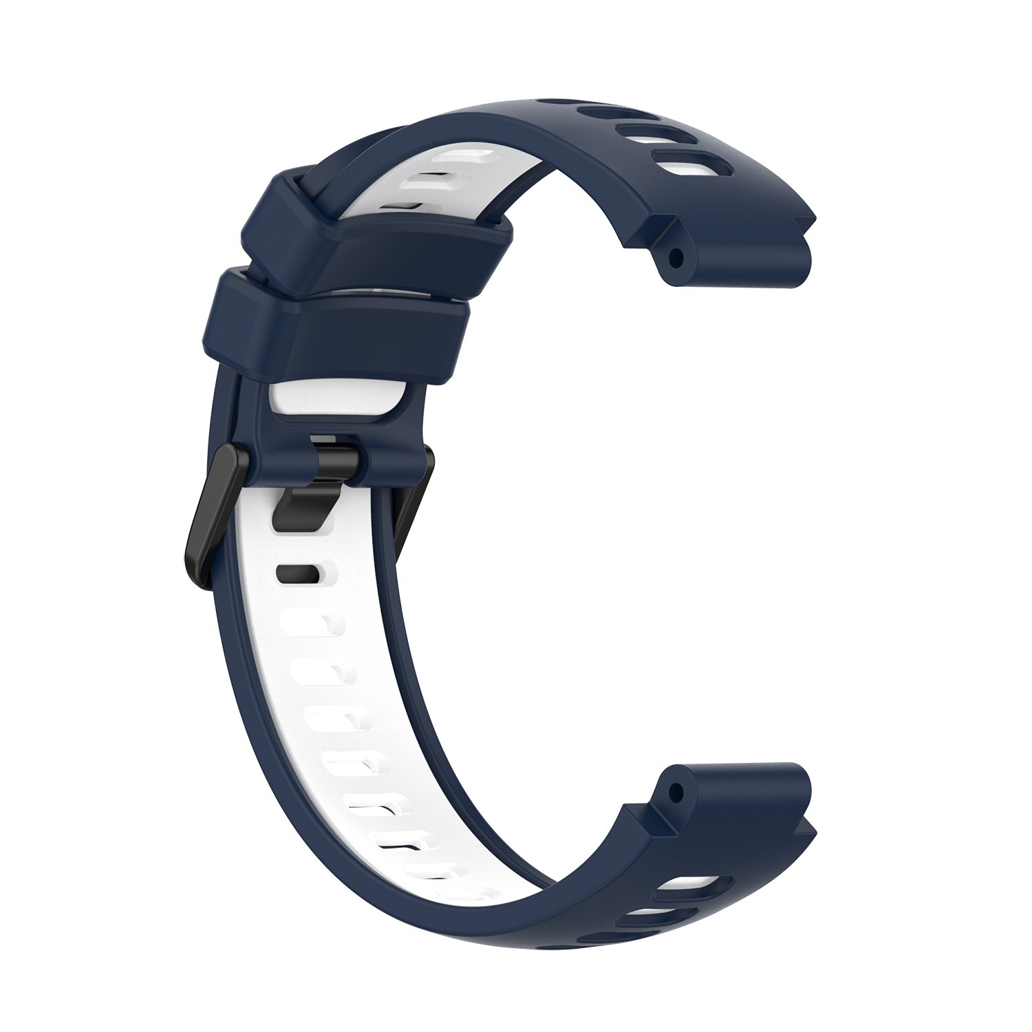 Para Garmin Forerunner 220 230 235 620 630 735XT correa de silicona accesorios de reloj: Red black