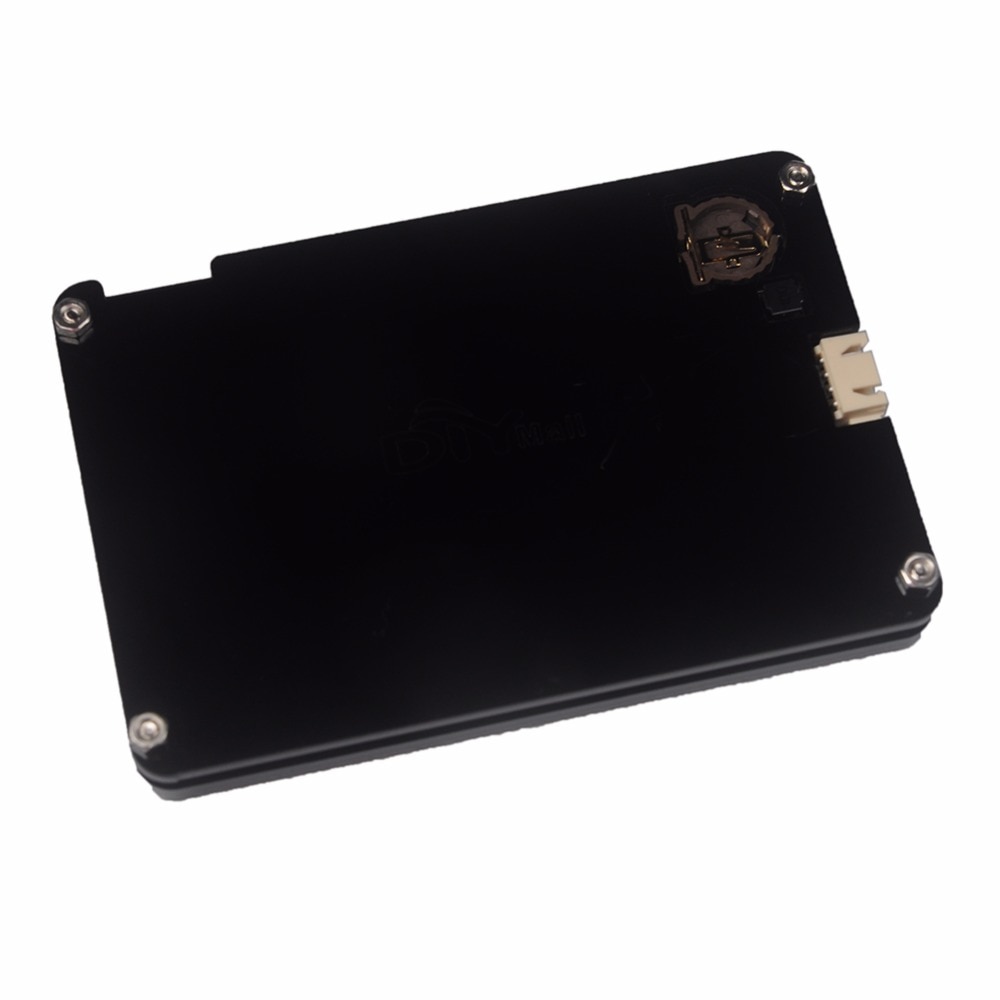 4.3 inch Acrylic Nextion Case Box Enclosure for Nextion Enhanced 4.3" HMI Touch Display Screen LCD Module Black FZ1719E-C