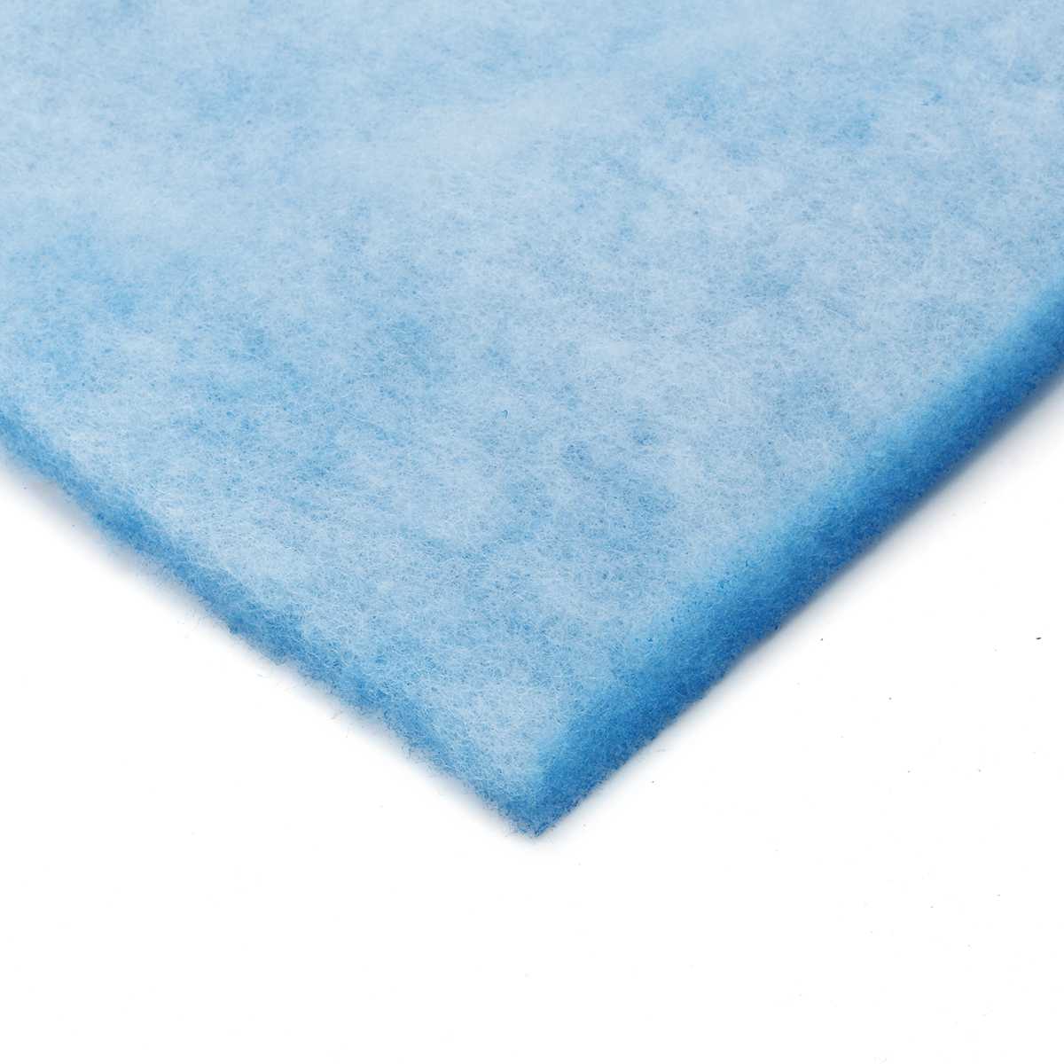 Filtro de aire de fibra de poliéster, 1 rollo, 5M, resistente al calor, para tienda de pintura gruesa, cabina de pulverización de coche, filtro de aire, esponja de filtro de espuma, resistente al agua