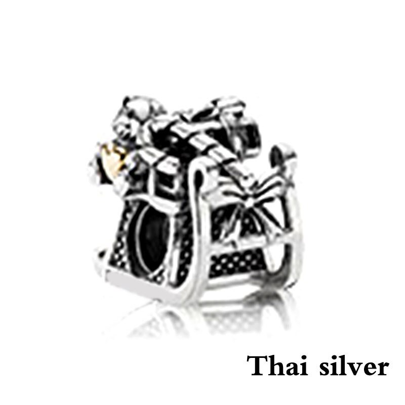 2019 NEW Thai Argento Retro Albero Di Natale Fiocco di Neve Carosello Elephant Family In Rilievo Collezione di Fascino Originale In Edizione Limitata: Lavanda