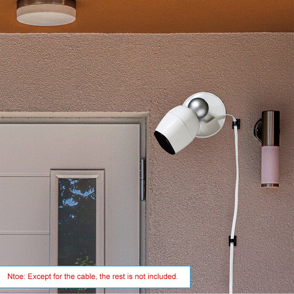 6M/20ft Charging Power Cable Fits for Arlo Pro, Arlo Pro 2, Arlo GO Weatherproof Indoor/Outdoor Flat Cable Aluminium Alloy