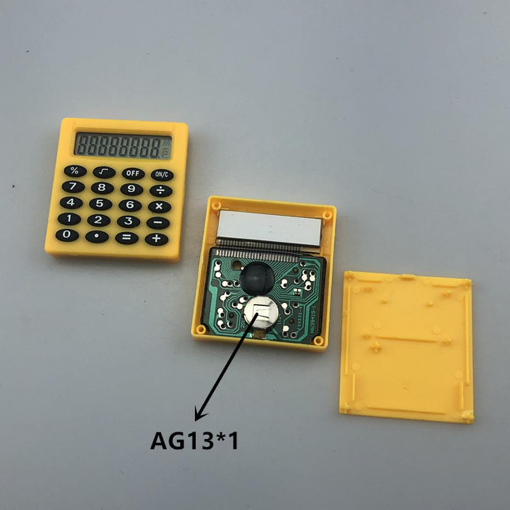 Pocket Calculator Useful 8-Digit Display Student Calculator Energy Saving Sensitive Key Mini Calculator