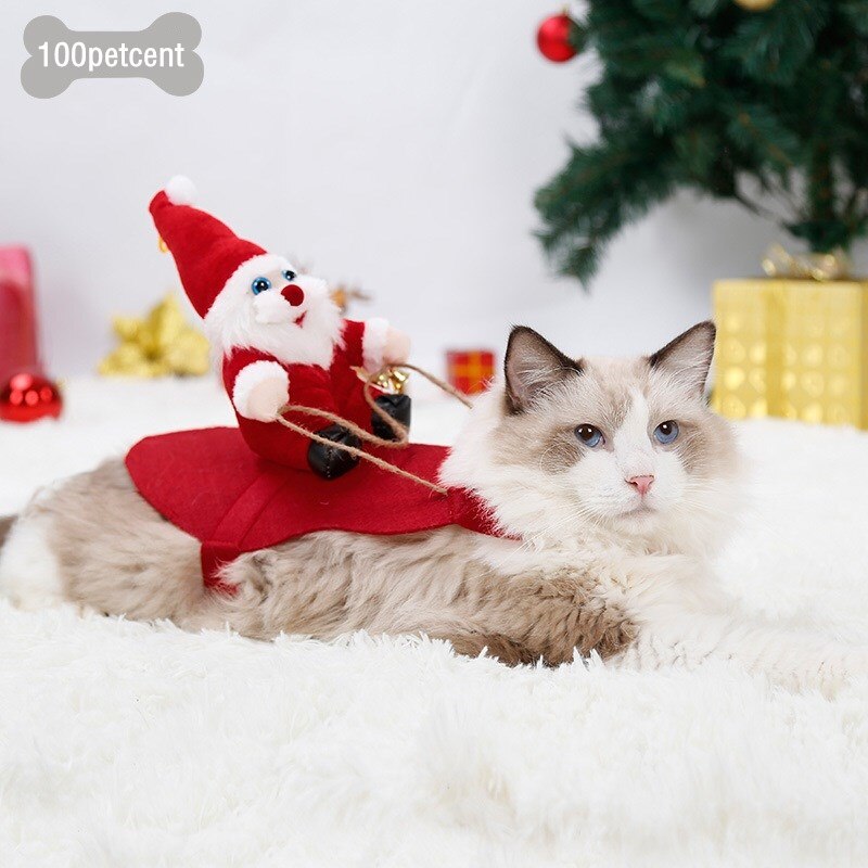 deguisement noel chien vetement chien noel deguisement chien Costumes de noël pour animaux de compagnie, tenue tendance pour chiens et chats, nouveauté, pour petits et grands chiens