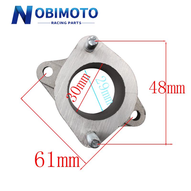 Motocross CG250 Inlaatspruitstuk Pijp 30 MM Carburateur Inlaatspruitstuk Pijp Fit voor CG 200-250cc ATV Dirt Bike JQ120