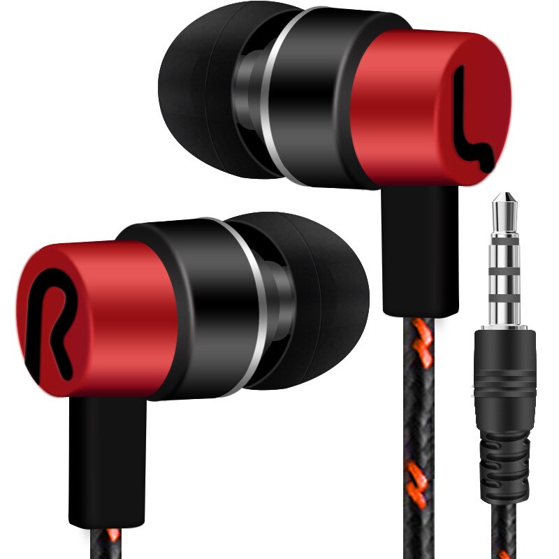 Universele Oortelefoon 3.5Mm In-Ear Bass Stereo Oordopjes Headset Bedrade Voor Mobiele Telefoon Bluetooth Stereo Oordopjes Muziek Oortelefoon