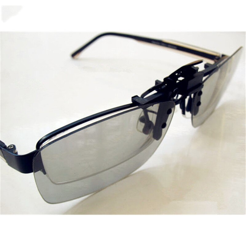 Bijziendheid Clip 3D Bril Maken Ogen Zien 3D Effect Movie Passieve TV met Glazen Doos