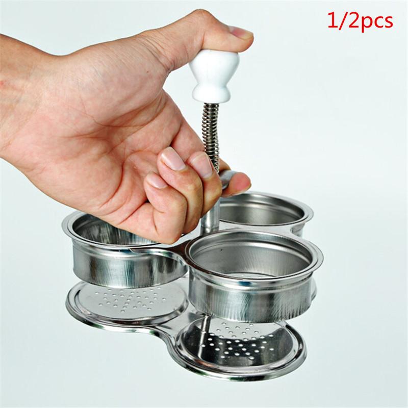 2 Stuks Drie Rooster Rvs Ei Pocheren Fornuis Pot Stoom Mand Voor Kookplaat Ei Koken Voor Keuken Ei Gereedschappen (Zilver)