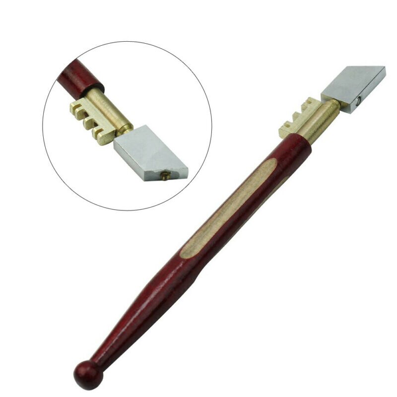 Newest Luxury Pro Sharp Diamond Tip Glass Cutter Mirror Glazing Cutting Tool Suit 2-25mm Thick