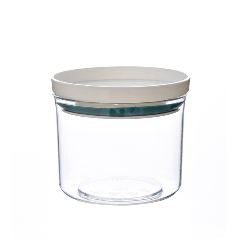 Snoeppot voor specerijen glazen transparante container glazen potten met deksels koekjestrommel keukenpotten en deksels: Blauw 250ml