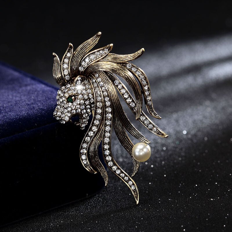 Paleis Herstellen Oude Manieren Zodiac Draak Pin Europa Verenigde Staten mannen Pak Persoonlijkheid Corsage Badge Pin Hipster Accessorie