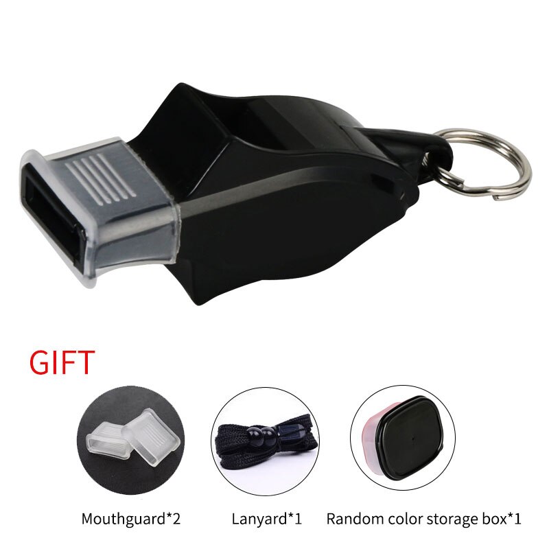 Non-nuclear Dolphin Whistle ABS Plastic Referee Whistles For Outdoor Sport Basketball Soccer High Pitch Easy Blow Match Whistles