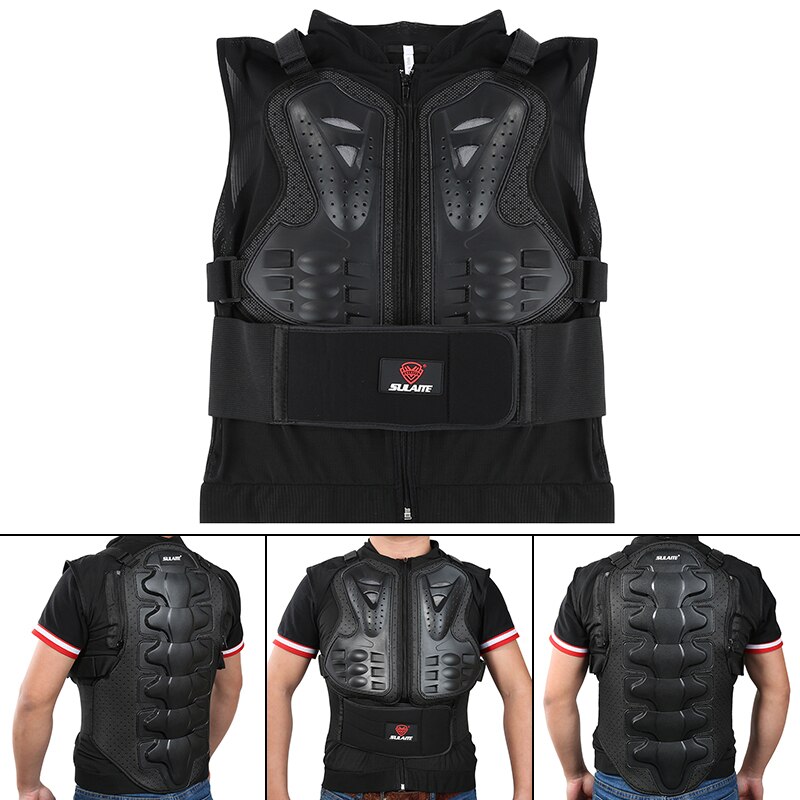 1PCS Motorcycle Full Body Armor Jacket Motocross Armor Moto Vest Chest Gear Protective Motorbike Shoulder Hand Joint Protection