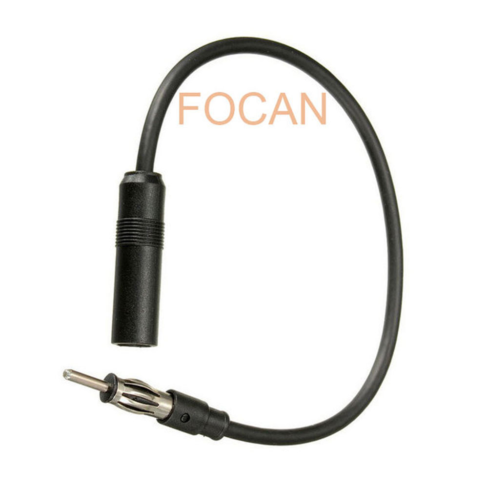 FOCAN JASO Car Radio Stereo plug cable 0.3M,0.5M,1M,2M 3 Meters Long Male To Female AM/FM Radio Antenna Adapter Extension Cable