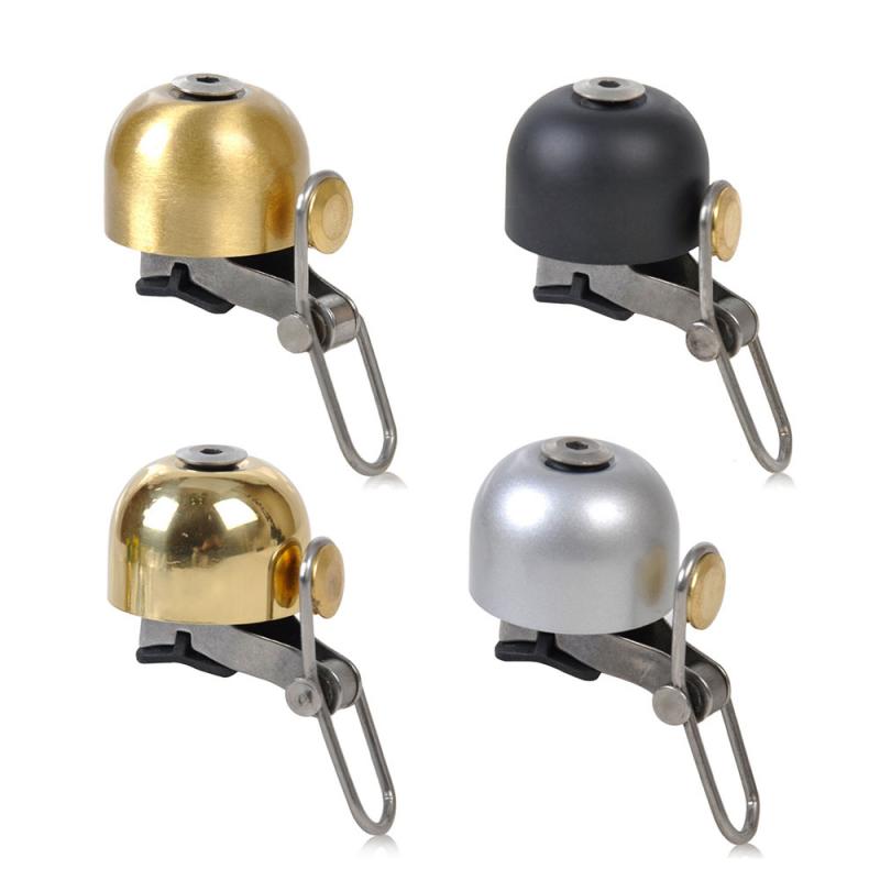 Sonnette De Vélo RockBros – Style Rétro En Cuivre, Aluminium Et Nylon, Plusieurs Couleurs