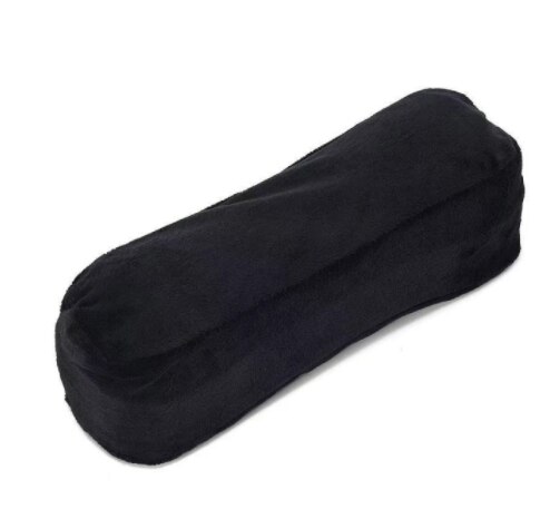 Elastyczna żelowa poduszka wielofunkcyjna poduszka ortopedyczna poduszka oddychająca poduszka ortopedyczna kręgosłw górę szyjny z wyposażeniem ochronnym: czarny