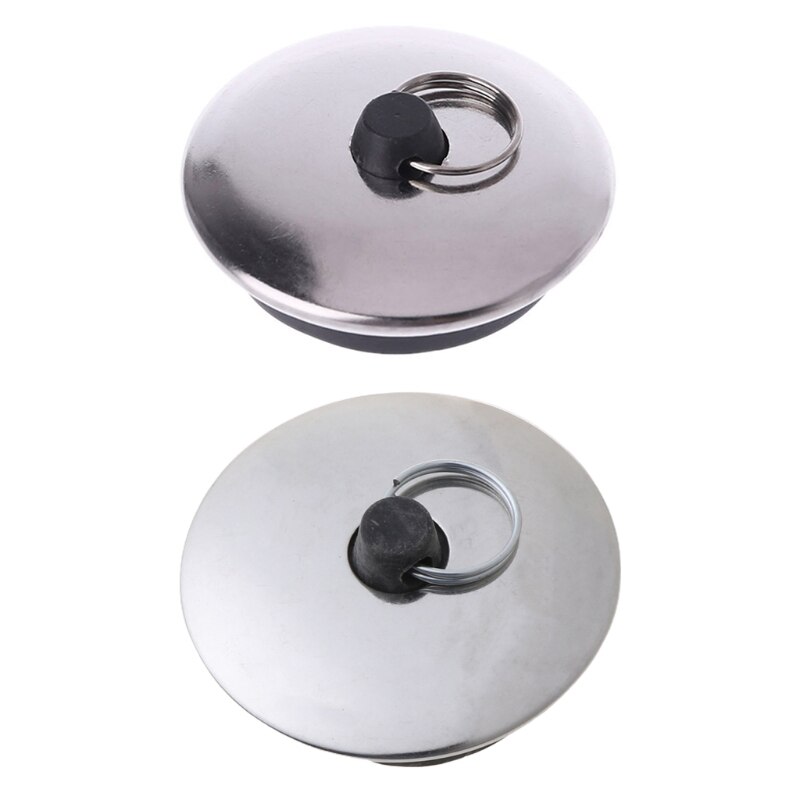 Lot De 6 Bouchons D'évier En Caoutchouc - 6 Tailles (25-45 Mm), Pour Lavabo, Baignoire, Cuisine
