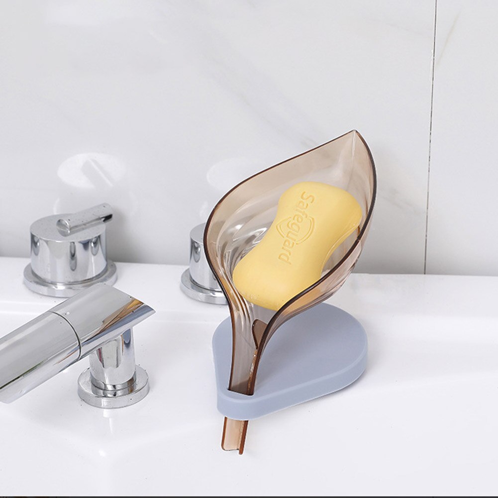 Seifenschale Unten Saugnapf Für Schlecht Dusche Tragbare Blatt Seife Halfter Kunststoff Schwamm Tablett Für Küche Schlecht Zubehör