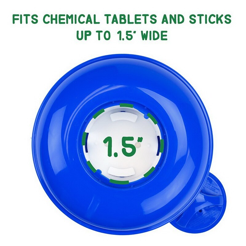 Summer Swimming Pool Floating Chlorine Dispenser With Thermometer And Bromine Tabs Dispenser Pump Pool Accessories