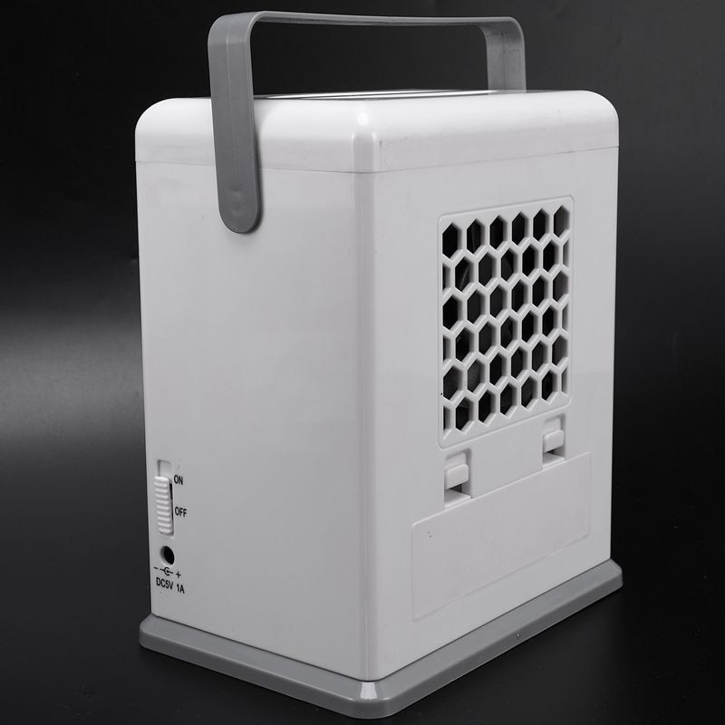 Usb / batteri dual-use mini air conditioning air cooler bærbar mini fan personlig timing air cooler