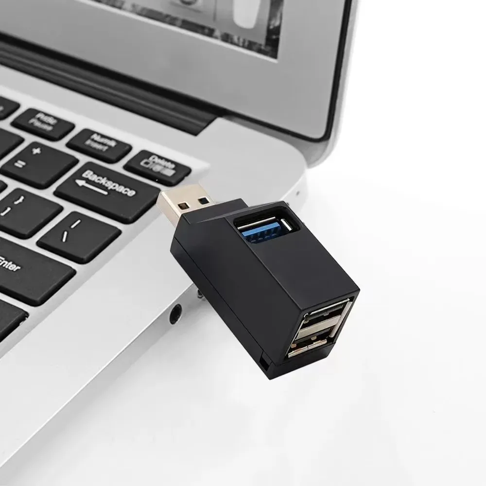 USB 3.0 HUB Extender Rozdzielacz samochodowy Wieloportowe koncentratory USB 2.0 Laptop Biuro Wielofunkcyjne czytanie dysków USB Adapter ładowania