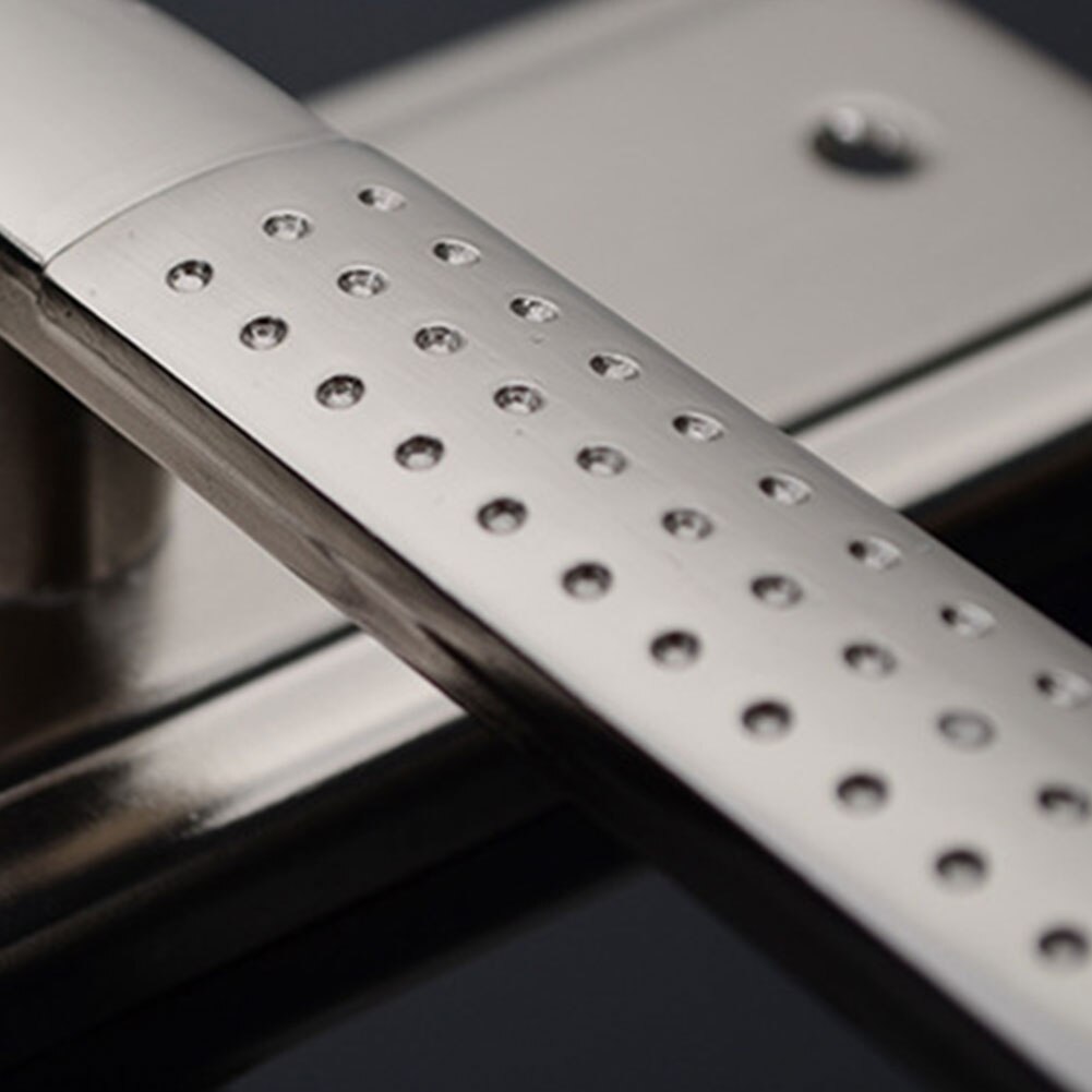 1pair Accessories Door Handle Grip Universal Easy Install Stainless Steel Safety Anti-theft Durable Indoor Hardware Outer Locks