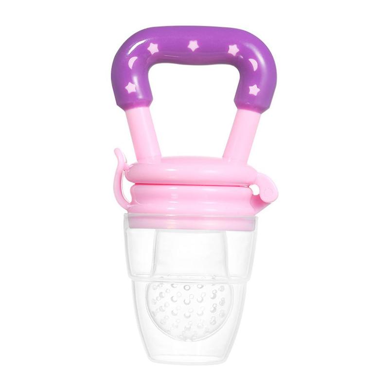 Baby rijst pap fles baby siliconen melkfles knijp lepel pap rijst voer lepel rijst kind supplement fles c  u3 y 5: Roze