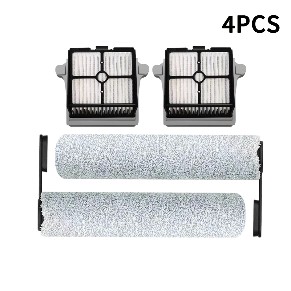 For Tineco Floor ONE S7 Pro / S6 Parts Version 1 Cordless Wet Dry Vacuum Cleaner Replacement Accessories Roller Brush Filter: Beige