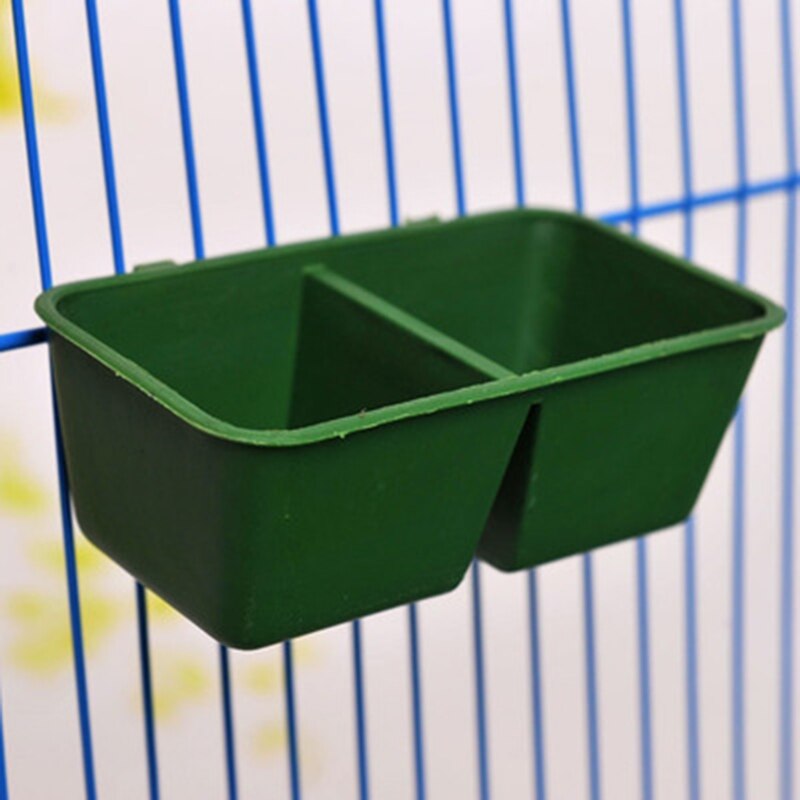 VGEBY® Mangeoire pour perroquet Bol d'alimentation en eau pour cage à
