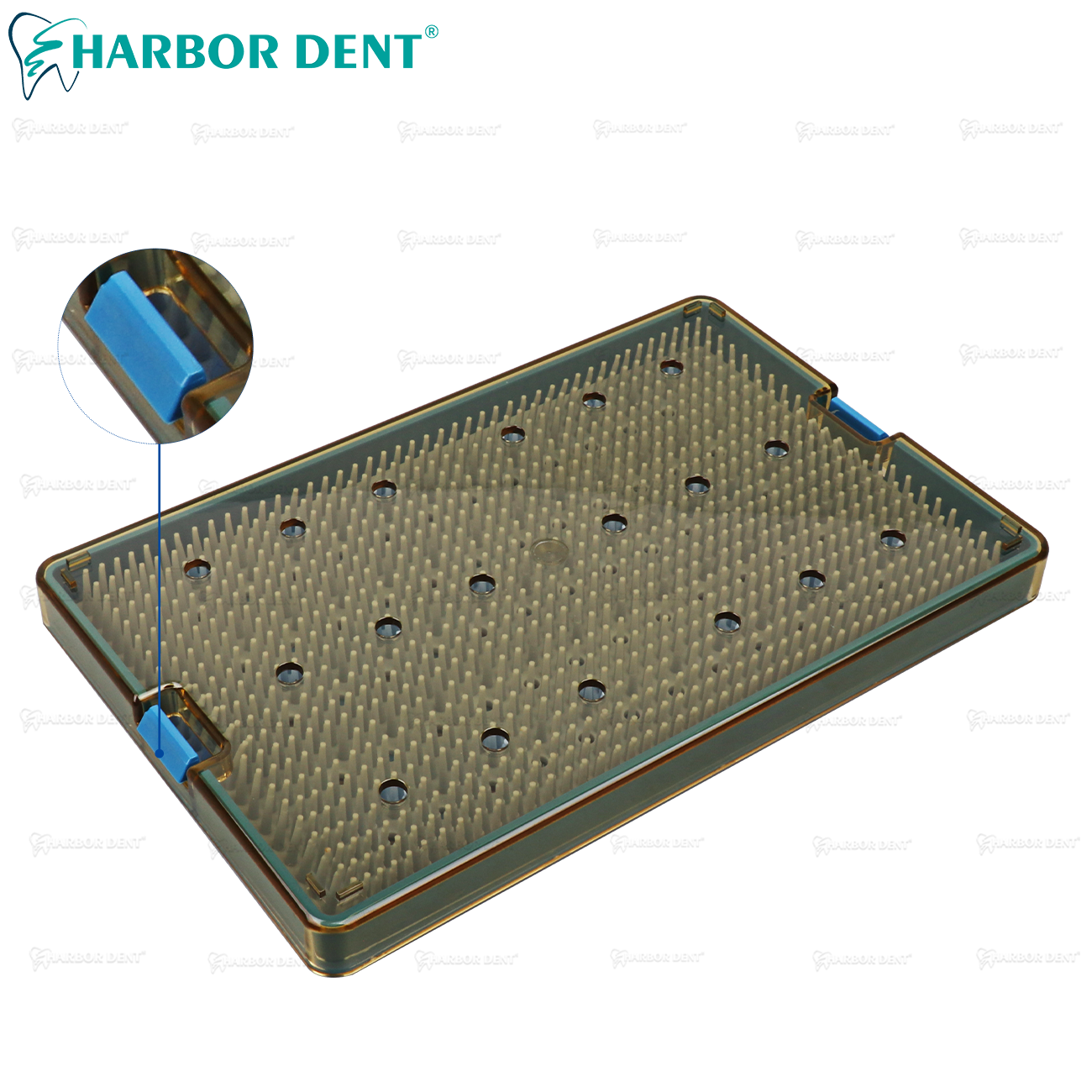 Silicone Sterilization Tray Case For Holding Instrument Disinfection Box Sterilising Tray Case Small Size